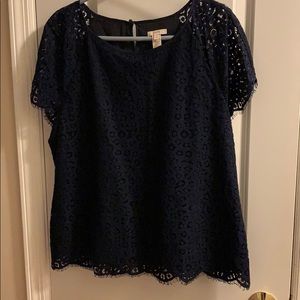 J Crew lace top